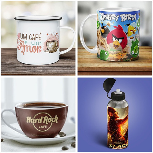 245 Mockup Sublimação Caneca, Copos, Squeeze Psd Editáveis