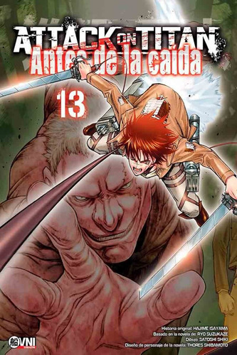 Attack On Titan Antes De La Caída 13 - Isayama - Ovni Press