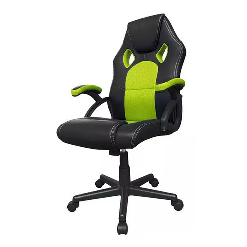 Silla Escritorio Pc  Gamer Ergonomica Esports Tapizado Cuero