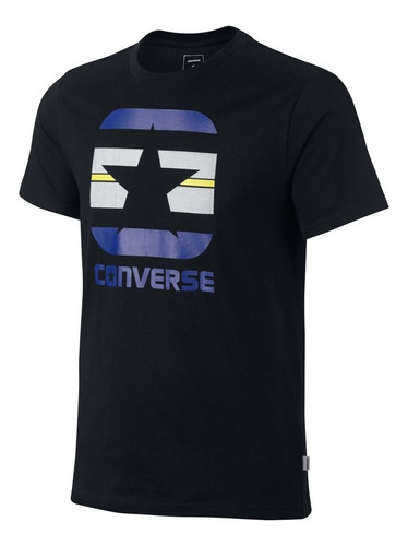 Polera Converse Estrella Chevron Hombre 10003663-a02