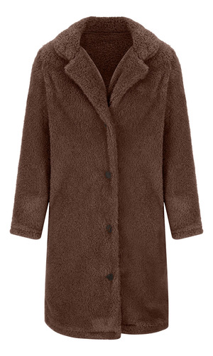 Abrigos Holgados Y De Lana De Invierno Para Mujer Con Solapa
