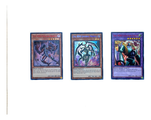 Combo Evil Hero's (ultra Rare) Yu-gi-oh! Original Konami