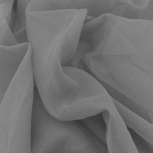 Ojales cromados Cortina Voil Grey de 9,00 x 2,70 cm con forro opaco