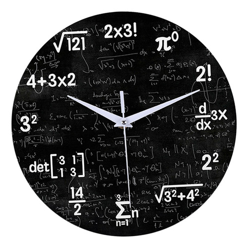 Relojes De Pared Únicos Para Decoración Matemática