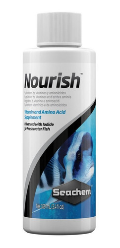 Multivitaminico Premium Para Peces Seachem Nourish 100 Ml