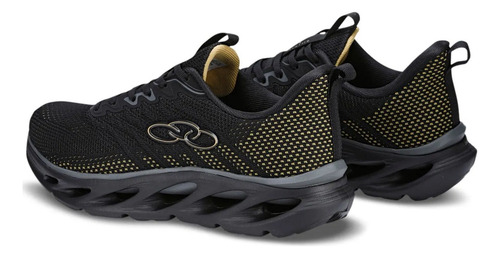 Zapatilla Hombre Diffuse 5 Negro/dorado