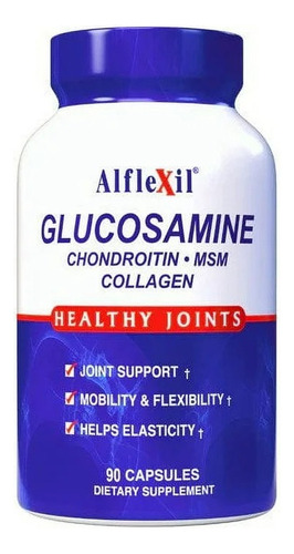 Alflexil Glucosamina,msm X90cap - Unidad a $69999