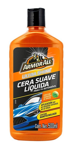 Armor All - Cera Ultra Shine Carnauba Liquida 500ml