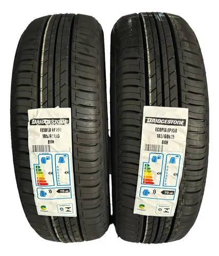 Kit 4 Pneus 185/60r15 Bridgestone Ecopia Ep150 84h Aro 15