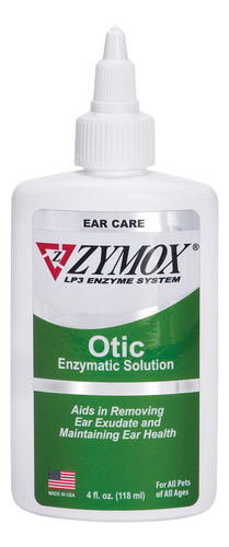 Tratamiento Ótico Para Mascotas Zymox Sin Hidrocortisona 4