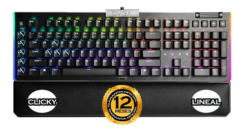 Teclado Mecanico Gamer Evga Z20 Rgb Optical Gaming Pcreg Color Del Teclado Clicky