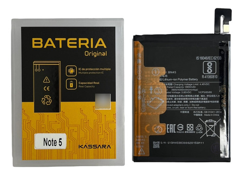 Bateria Kássara For Xiaomi Redmi Note 5