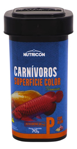 Carnívoros Color P 70g - Nutricon