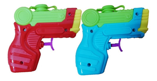 2 Minipistolas De Agua Para Jugar En Patio, Playa O Alberca (Usado)