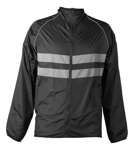 Chaqueta De Ciclismo De Manga Larga Con Tiras Reflectantes P