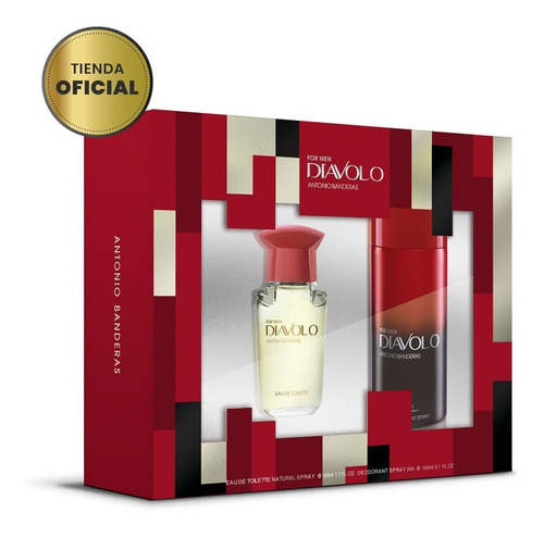 Antonio Banderas Set Diavolo 50 Ml  + Desodorante