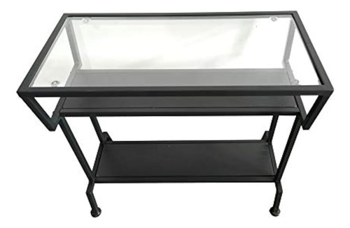 Kings Brand Furniture - Mesa Auxiliar Dosamantes Con Estante