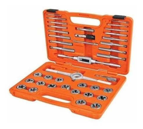Imagen 2 de 6 de Juego Machos Y Terrajas 40 Piezas Truper Estuche Kit Set 11