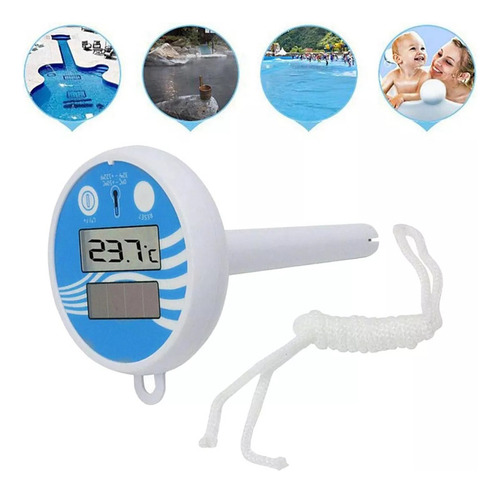 Termómetro Digital Inalámbrico Para Piscina Flotante