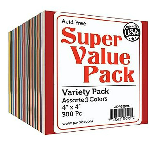 Pack Variedad Económico 4x4 300 Pzs.