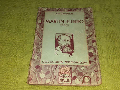 Martín Fierro - José Hernández - Araujo