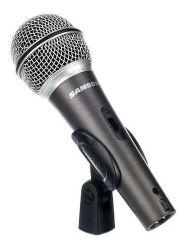 Imagen 2 de 3 de Samson Q6 Micrófono Vocal De Mano Cable Y Pipeta Nuevo