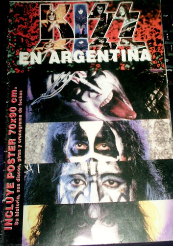 Kiss En Argentina Reviposter Impresionante!!!