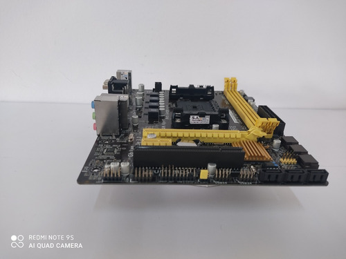 Placa Mãe Amd Asus Modelo A58m-a/br - Usada - Sem Espelho