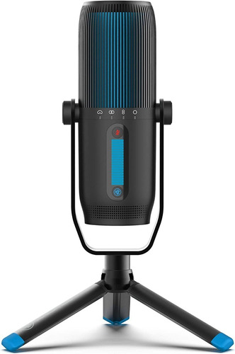 Microfono Profesional Jlab Talk Pro Cardoide 4 Patrones Color Negro