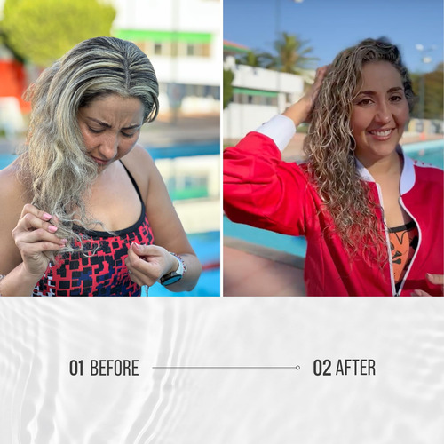 Conjunto De Cuidados Com O Cabelo Trihard Swimmers Shampoo +