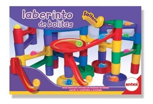 Juego Mesa Laberinto De Bolitas Saltarin Original Antex