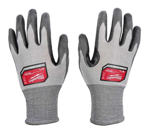 Guantes Bañados Poliuretano Nivel 4 Milwaukee 48-73-8742 G