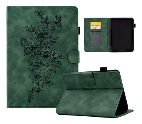 Funda Inteligente Verde Para Tableta Amazon Kindle Paperwhit