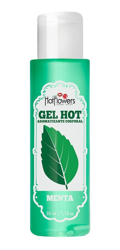 Gel Comestível Aromatizante Menta Beijavel Hot Flowers 