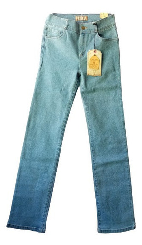 Jeans Britos Corte Magic A La Cintura Recto