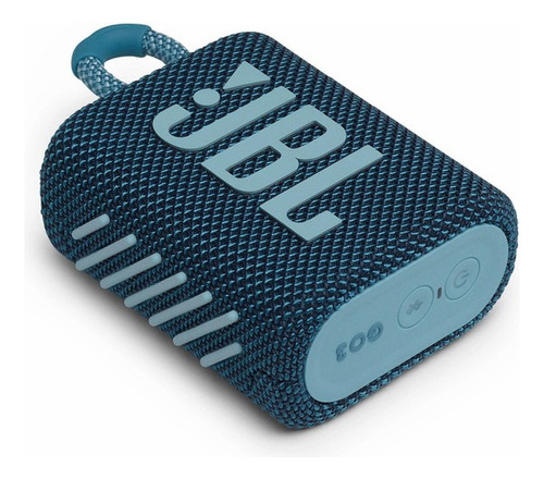 Caixa De Som Bluetooth Jbl Go3 Blue Cor Azul 110v/220v