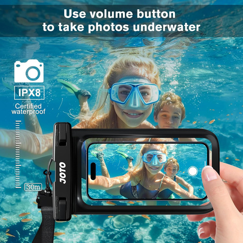 Funda Impermeable Para Telefono Joto, Paquete De 2, Telef...