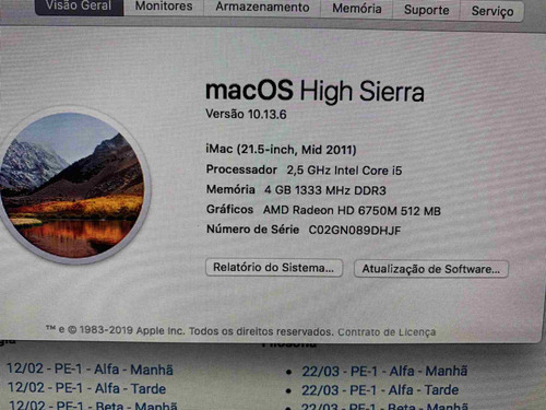 iMac 25.1- Inch, Mid 2011