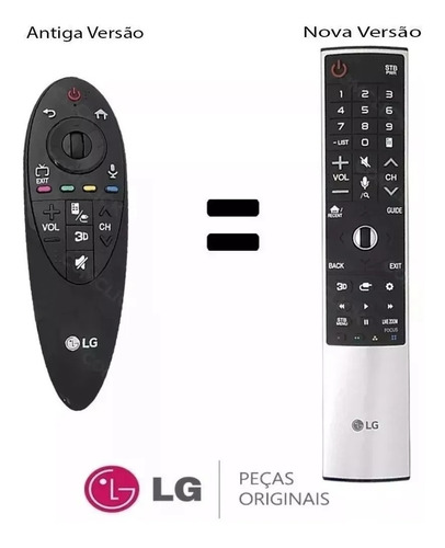 Controle Remoto LG Smart Tv An-mr500g Magic Lb6500 Lb7000