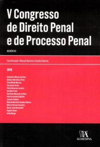 V Congresso De Direito Penal E De Processo Penal