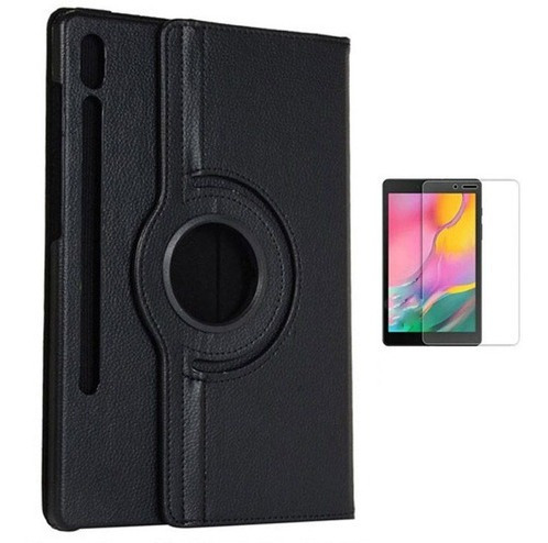 Capa E Película Para Galaxy Tab S7 Fe T735 12,4  Preto