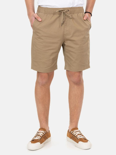 Bermuda Jogger Linoy Khaki Infantil Maui And Sons