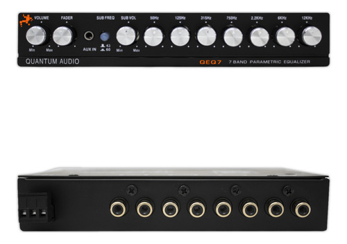 Ecualizador Paramétrico 7 Bandas Quantum Audio Qeq7 7v Max