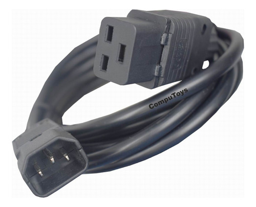 Zpow96 Cable Iec C19  A C14 Macho 2.5 M Calibre 14 Computoys