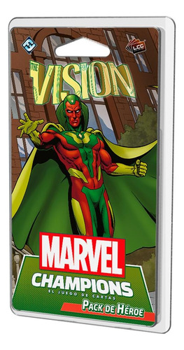 Marvel Champions Pack De Heroe Vision Español