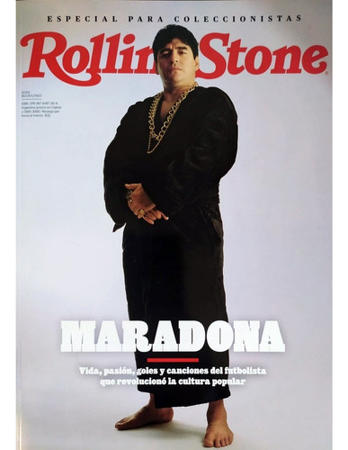 Rolling Stone Bookazine Especial Coleccionistas Maradona 