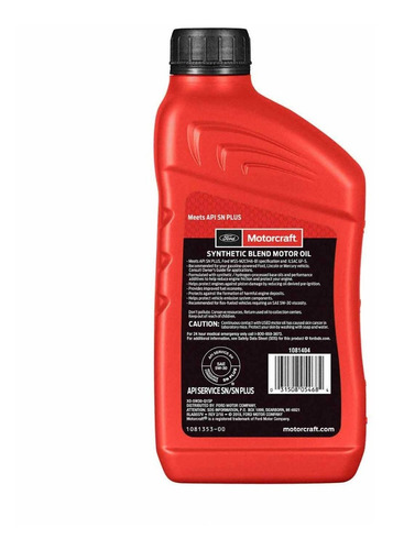 Imagen 3 de 4 de Aceite 5w30 Motorcraft