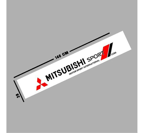 Sombrilla Adhesiva Parabrisas Mitsubishi 