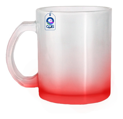 Taza De Vidrio Base De Color 11oz Para Sublimar  12 Piezas