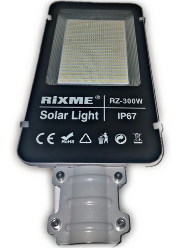 Imagen 6 de 9 de Lampara Led Solar 300w Luminaria Suburbana Alumbrado Publico